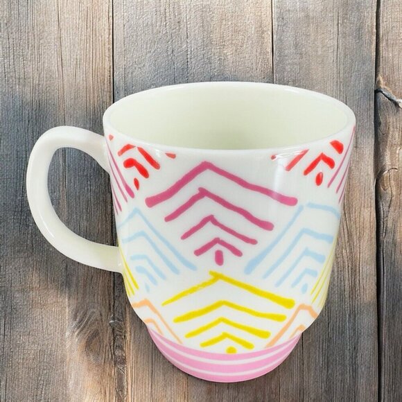 Portmeirion True Colors Porcelain Ceramic Coffee Mug Cup Multicolored Sri Lanka - Picture 1 of 12